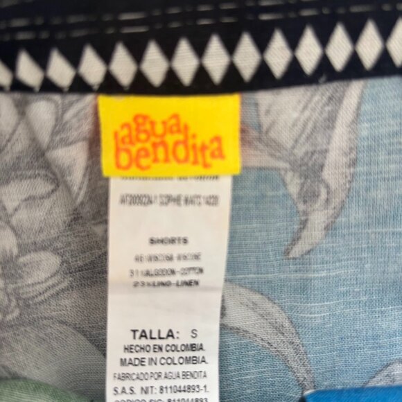 Agua Bendita Sophie Linen Shorts - Picture 5 of 5